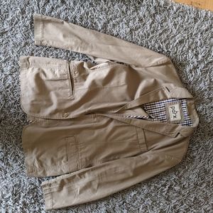 Mens beige cotton blazer/jacket